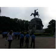 4to. grado visitó el museo del Parque Camba Cuá
